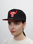 Бейсболка MITCHELL NESS арт. 6HSSMM21027-CBUBLCK Chicago Bulls NBA (черный)